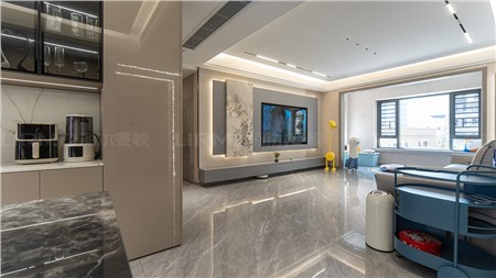 16.5w搞定現代輕奢的家138m² | 麗爾曼頓全房全屋定制