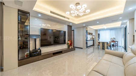 10w打造現(xiàn)代簡(jiǎn)約風(fēng)格的家142m² | 麗爾曼頓全房全屋定制