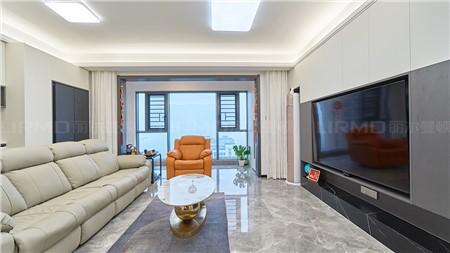 10.8w打造現代簡約風格的家126m² | 麗爾曼頓全房全屋定制