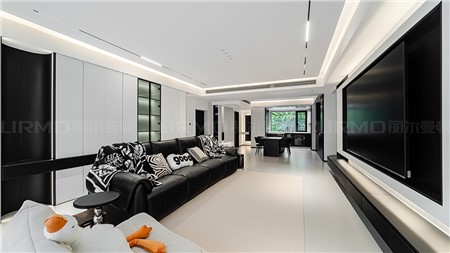 16.8w打造現(xiàn)代黑白灰風(fēng)格的家185m² | 麗爾曼頓全房全屋定制